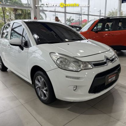 CITROËN   C3 ORIGINE 1.5 FLEX 8V 5P MEC.   BRANCO 2015 1.5 FLEX