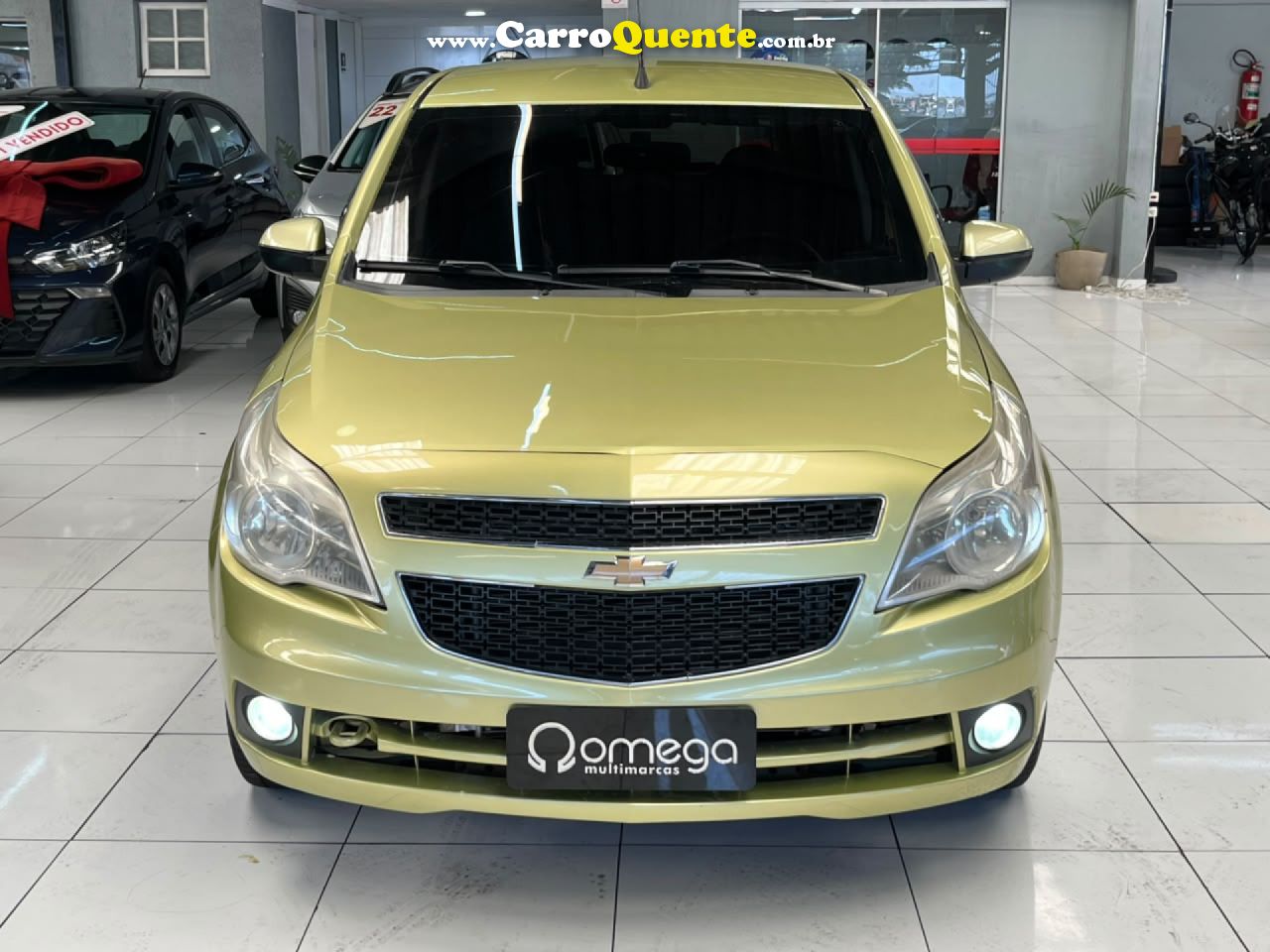 CHEVROLET   AGILE LTZ 1.4 MPFI 8V FLEXPOWER 5P   AMARELO 2010 1.4 FLEX - Loja