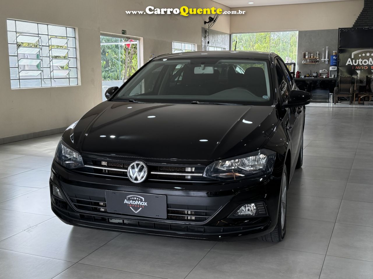 VOLKSWAGEN   VIRTUS COMFORT. 200 TSI 1.0 FLEX 12V AUT   PRETO 2022 1.0 FLEX - Loja