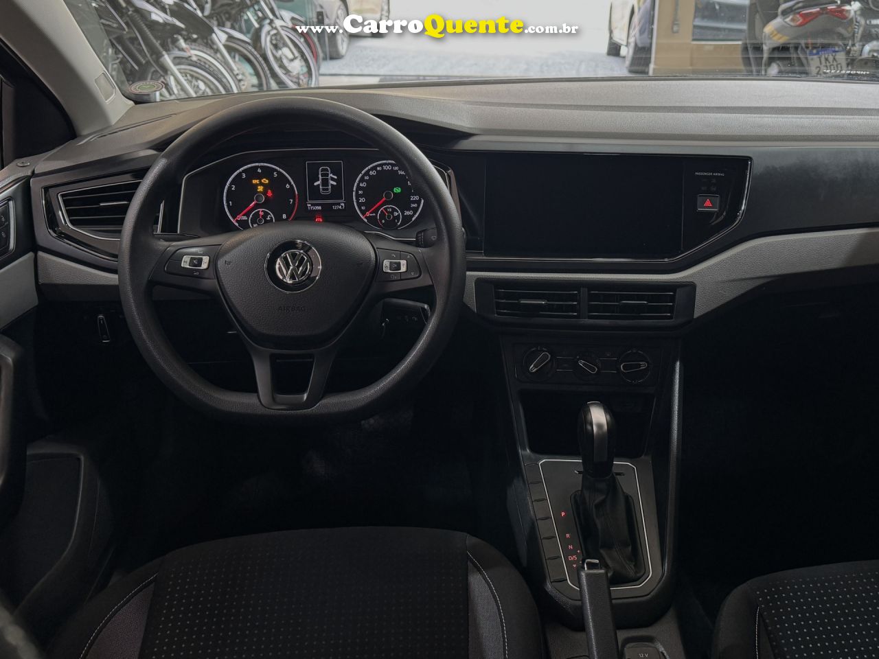 VOLKSWAGEN   VIRTUS COMFORT. 200 TSI 1.0 FLEX 12V AUT   PRETO 2022 1.0 FLEX - Loja