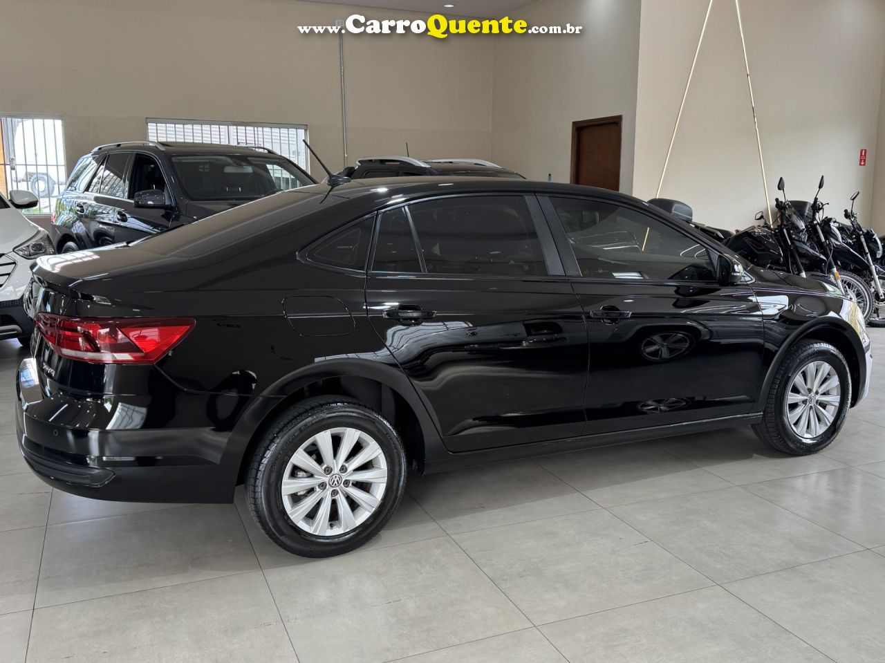 VOLKSWAGEN   VIRTUS COMFORT. 200 TSI 1.0 FLEX 12V AUT   PRETO 2022 1.0 FLEX - Loja