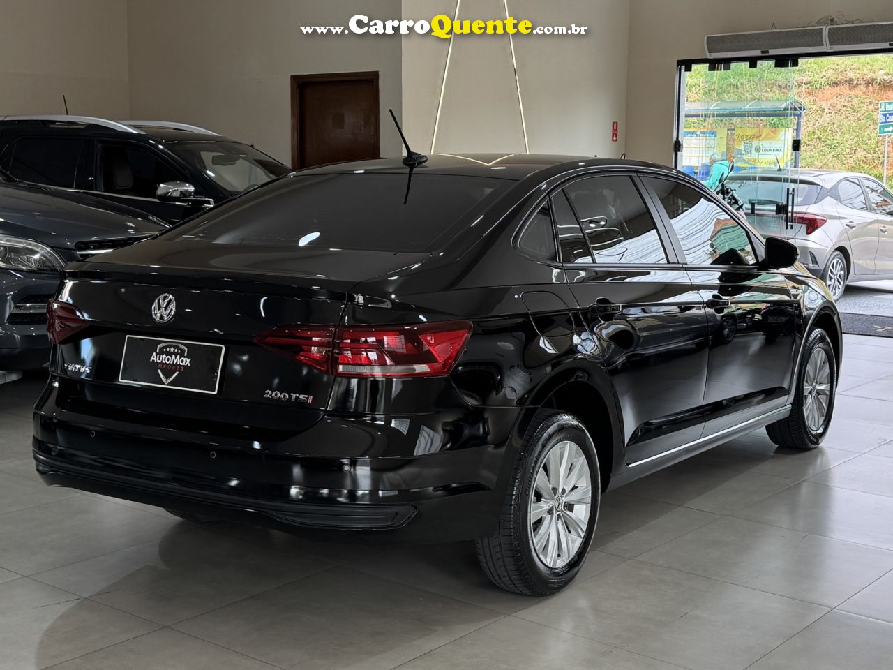 VOLKSWAGEN   VIRTUS COMFORT. 200 TSI 1.0 FLEX 12V AUT   PRETO 2022 1.0 FLEX - Loja