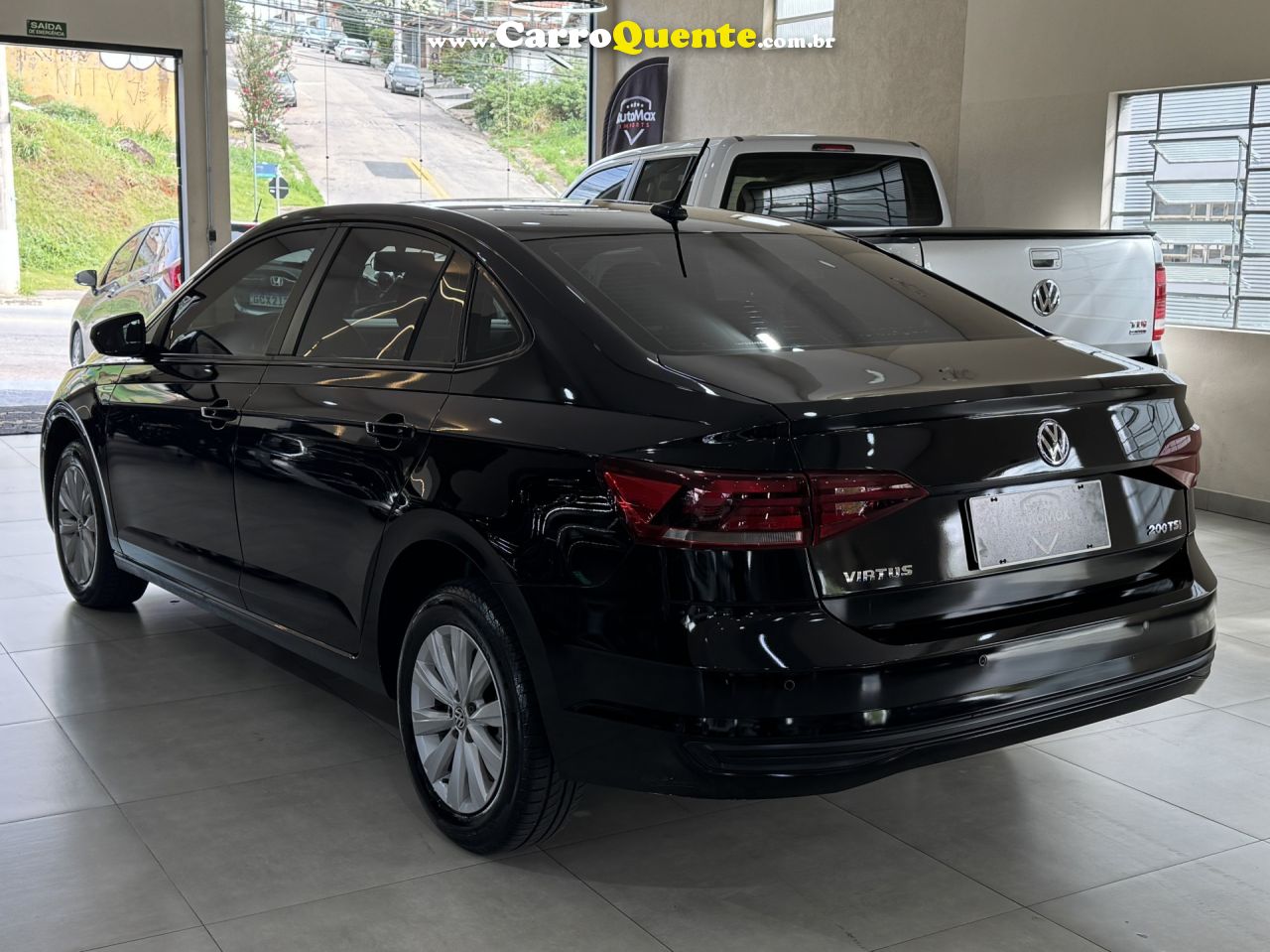 VOLKSWAGEN   VIRTUS COMFORT. 200 TSI 1.0 FLEX 12V AUT   PRETO 2022 1.0 FLEX - Loja