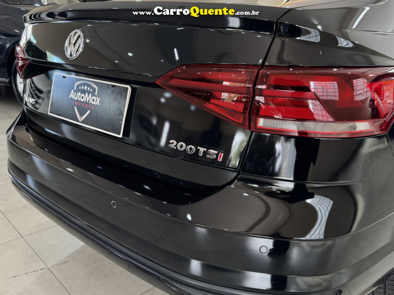 VOLKSWAGEN   VIRTUS COMFORT. 200 TSI 1.0 FLEX 12V AUT   PRETO 2022 1.0 FLEX - Loja