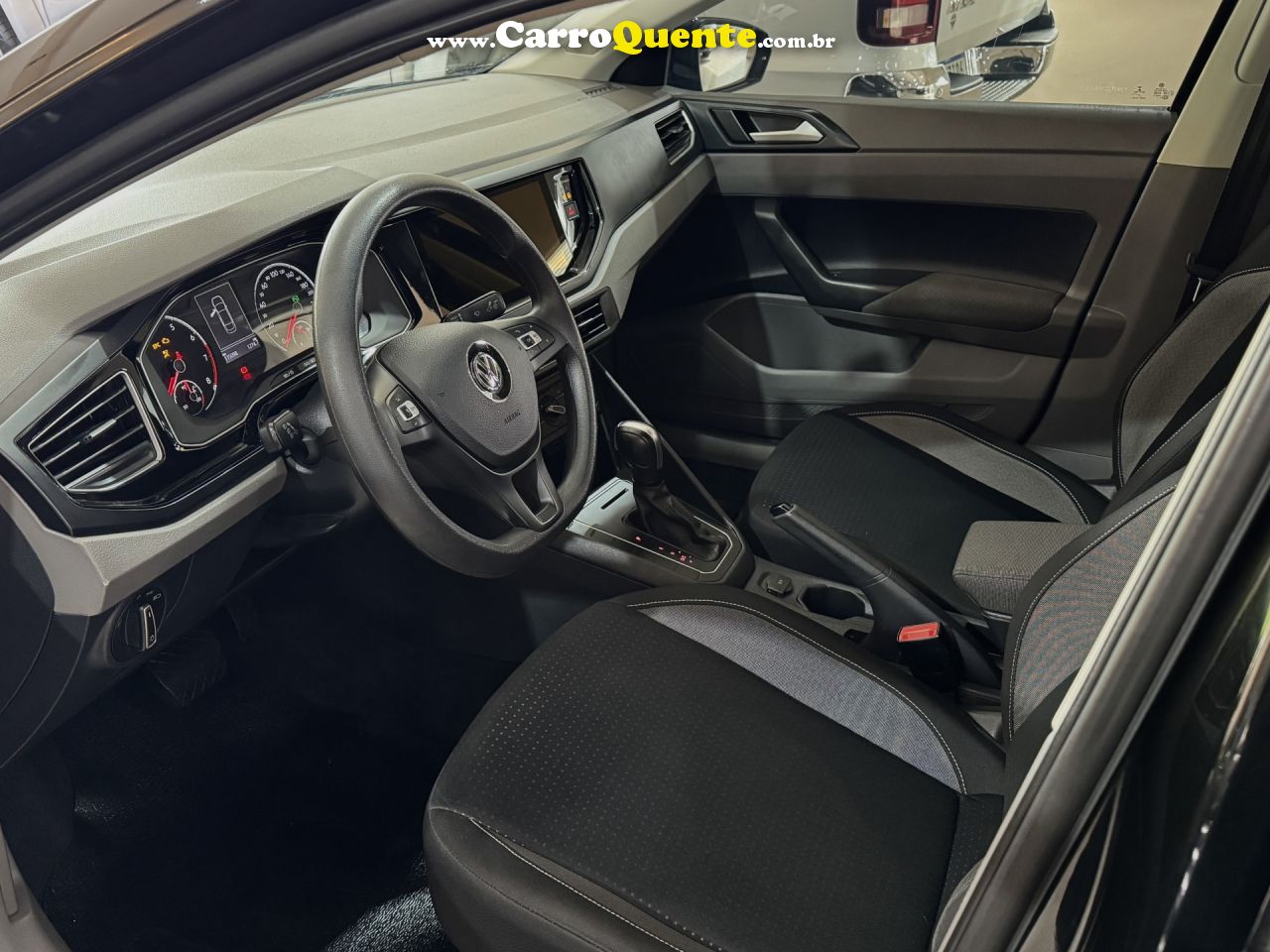 VOLKSWAGEN   VIRTUS COMFORT. 200 TSI 1.0 FLEX 12V AUT   PRETO 2022 1.0 FLEX - Loja