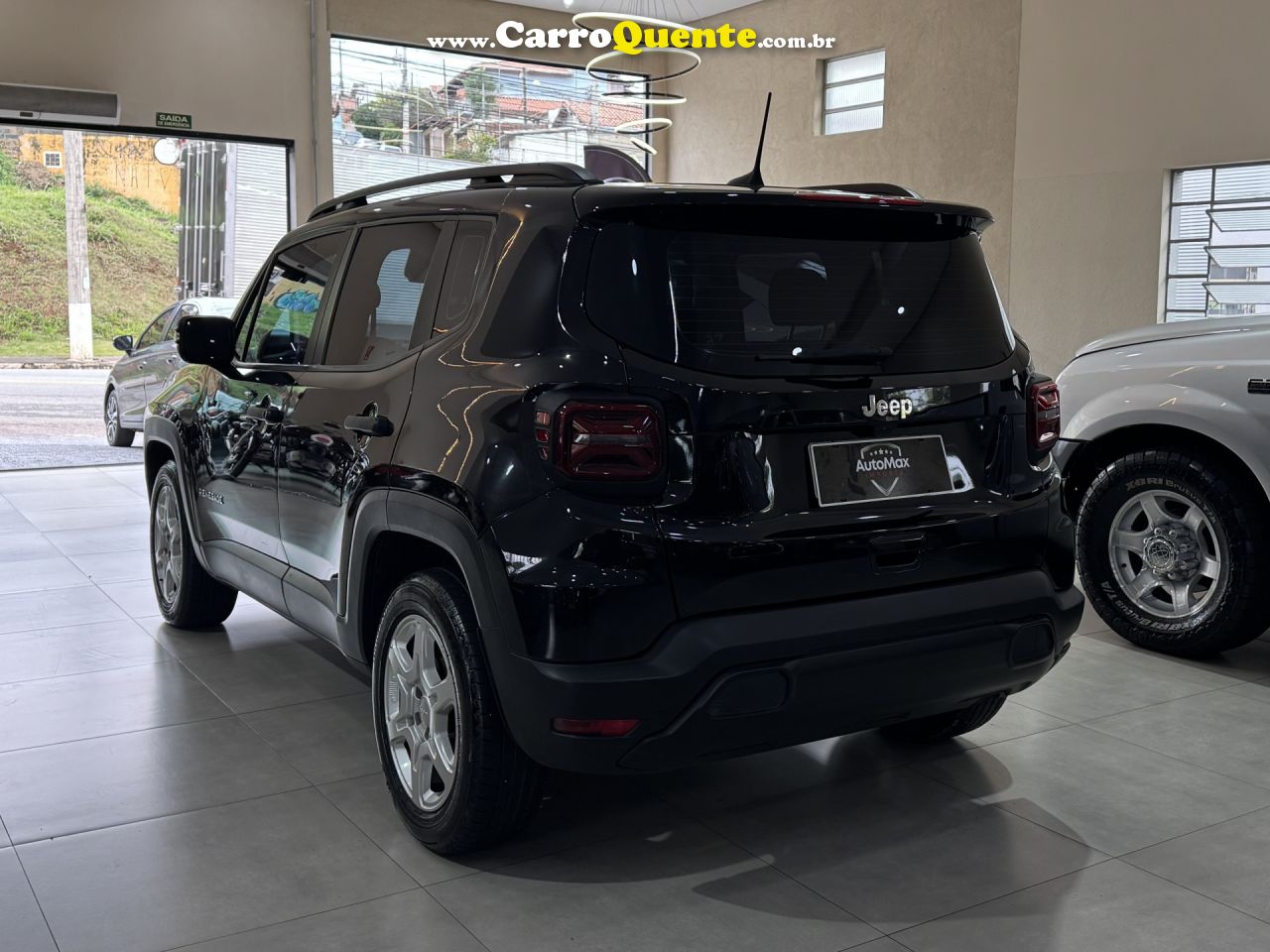 JEEP   RENEGADE SPORT T270 1.3 TB 4X2 FLEX AUT.   PRETO 2025 1.3 FLEX - Loja