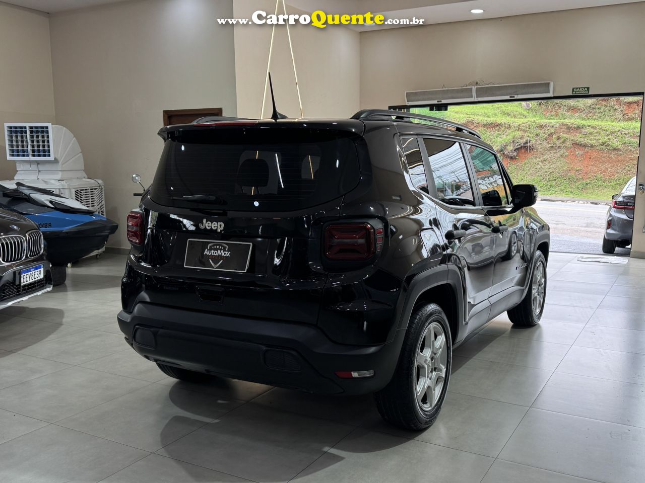 JEEP   RENEGADE SPORT T270 1.3 TB 4X2 FLEX AUT.   PRETO 2025 1.3 FLEX - Loja