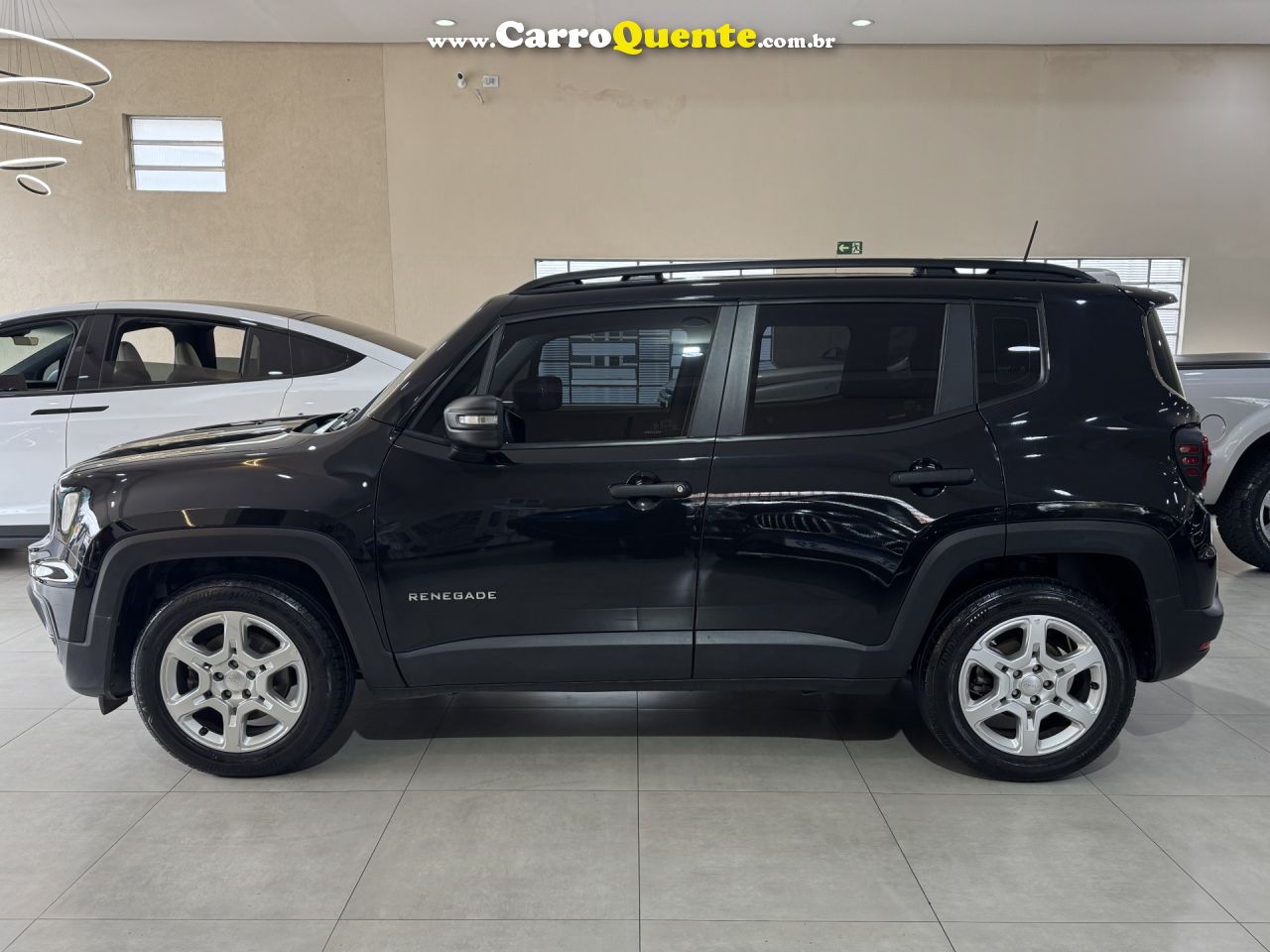 JEEP   RENEGADE SPORT T270 1.3 TB 4X2 FLEX AUT.   PRETO 2025 1.3 FLEX - Loja