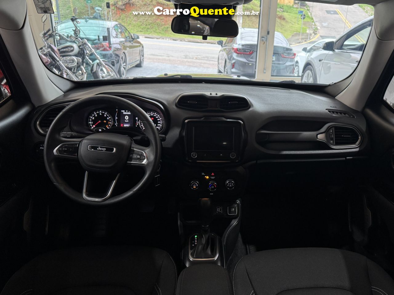 JEEP   RENEGADE SPORT T270 1.3 TB 4X2 FLEX AUT.   PRETO 2025 1.3 FLEX - Loja