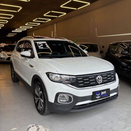VOLKSWAGEN   T-CROSS HIG. 250 TSI 1.4 FLEX 16V 5P AUT   BRANCO 2021 1.4 FLEX