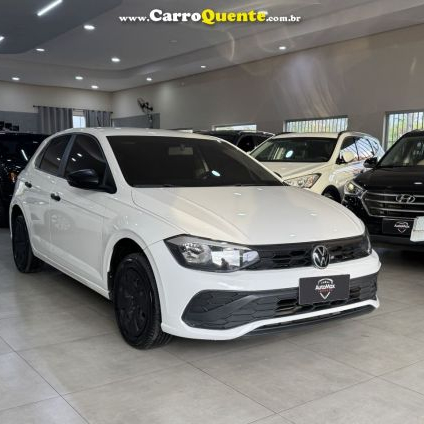 VOLKSWAGEN   POLO TRACK 1.0 FLEX 12V 5P   BRANCO 2024 1.0 FLEX