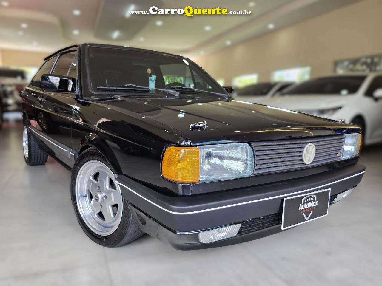 VOLKSWAGEN   GOL CLI  CL COPA STONES 1.6   PRETO 1992 1.6 GASOLINA - Loja
