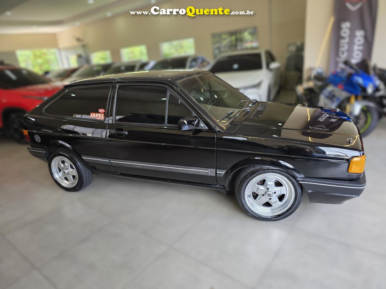 VOLKSWAGEN   GOL CLI  CL COPA STONES 1.6   PRETO 1992 1.6 GASOLINA - Loja