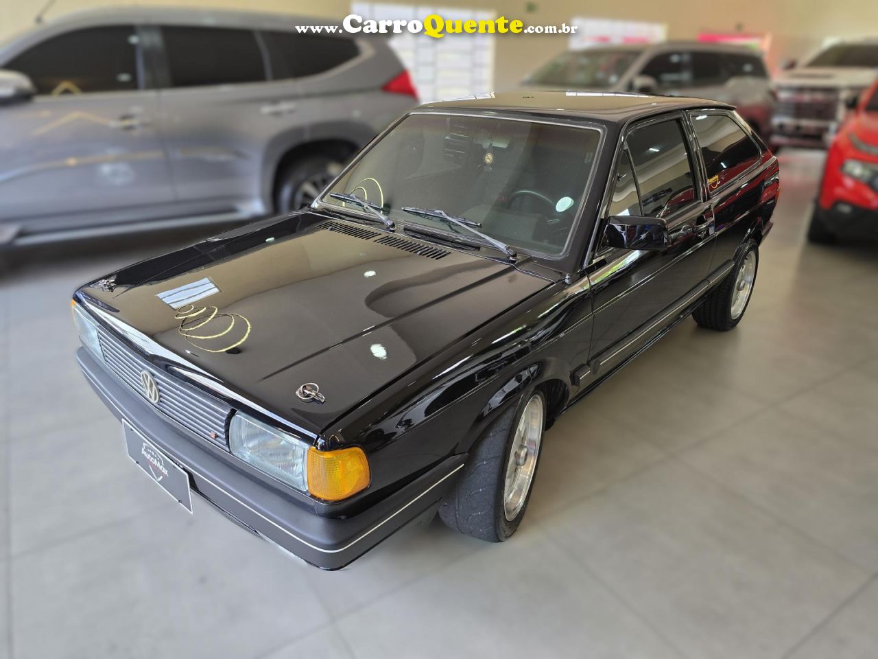 VOLKSWAGEN   GOL CLI  CL COPA STONES 1.6   PRETO 1992 1.6 GASOLINA - Loja