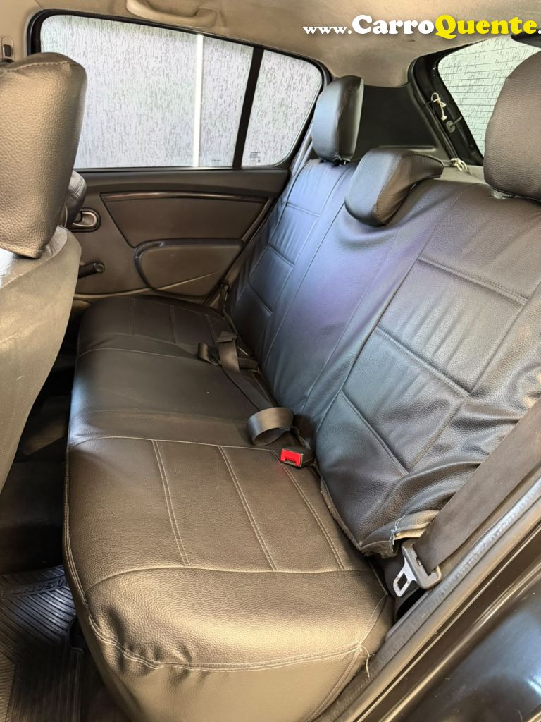 RENAULT   SANDERO EXPRESSION HI-FLEX 1.0 16V 5P   PRETO 2014 1.0 GASOLINA - Loja