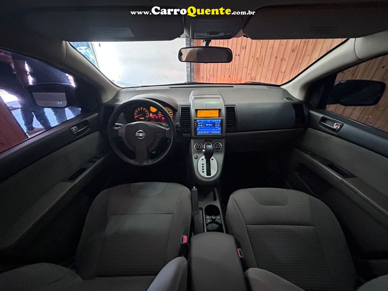 NISSAN   SENTRA S 2.0 2.0 FLEX FUEL 16V AUT.   CINZA 2009 2.0 FLEX - Loja