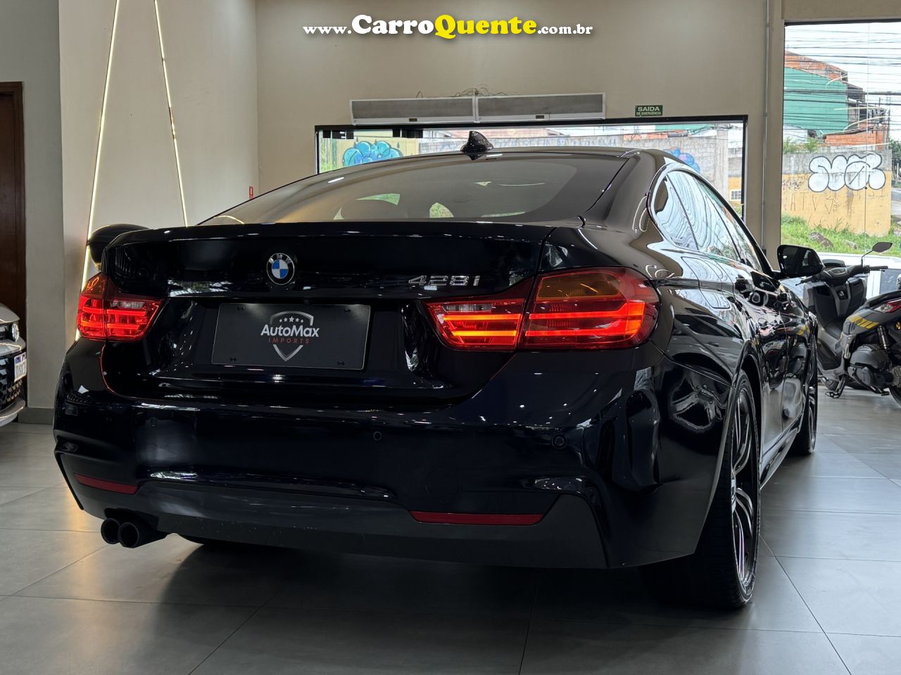 BMW   428I GRAN COUPE SPORT 2.0 TB 245CV   PRETO 2015 2.0 GASOLINA - Loja