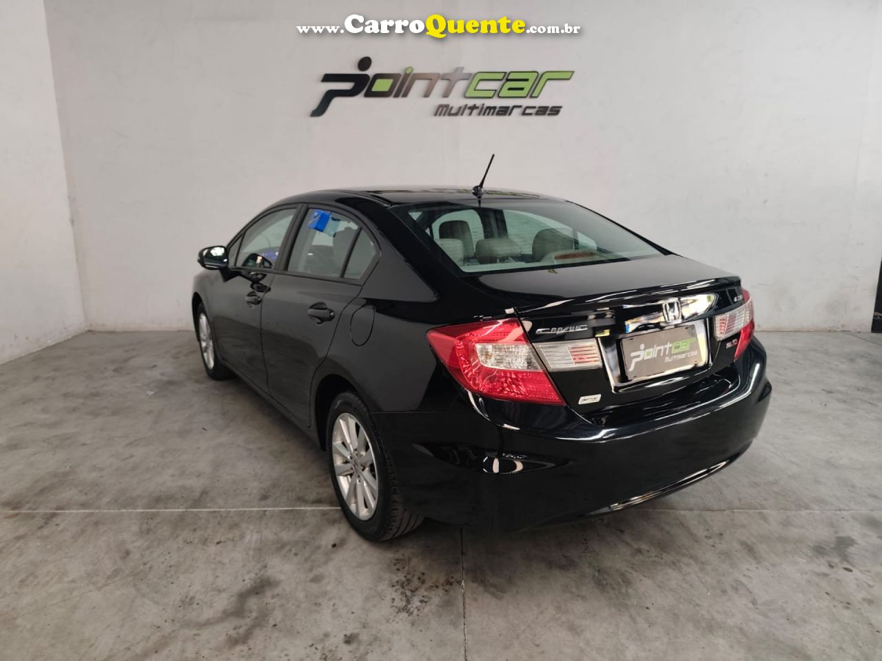 HONDA   CIVIC SEDAN LXR 2.0 FLEXONE 16V AUT. 4P   PRETO 2014 2.0 FLEX - Loja