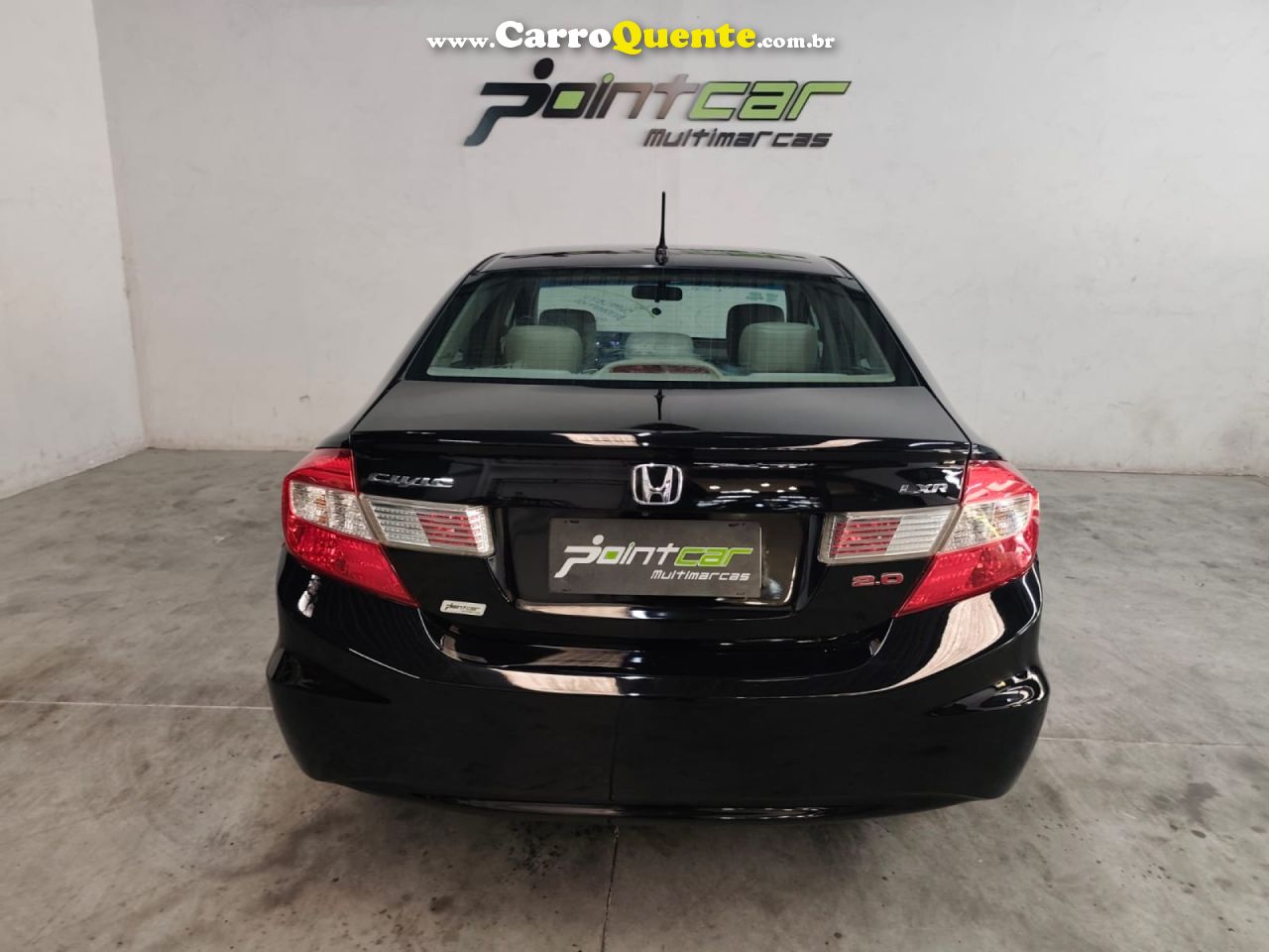 HONDA   CIVIC SEDAN LXR 2.0 FLEXONE 16V AUT. 4P   PRETO 2014 2.0 FLEX - Loja