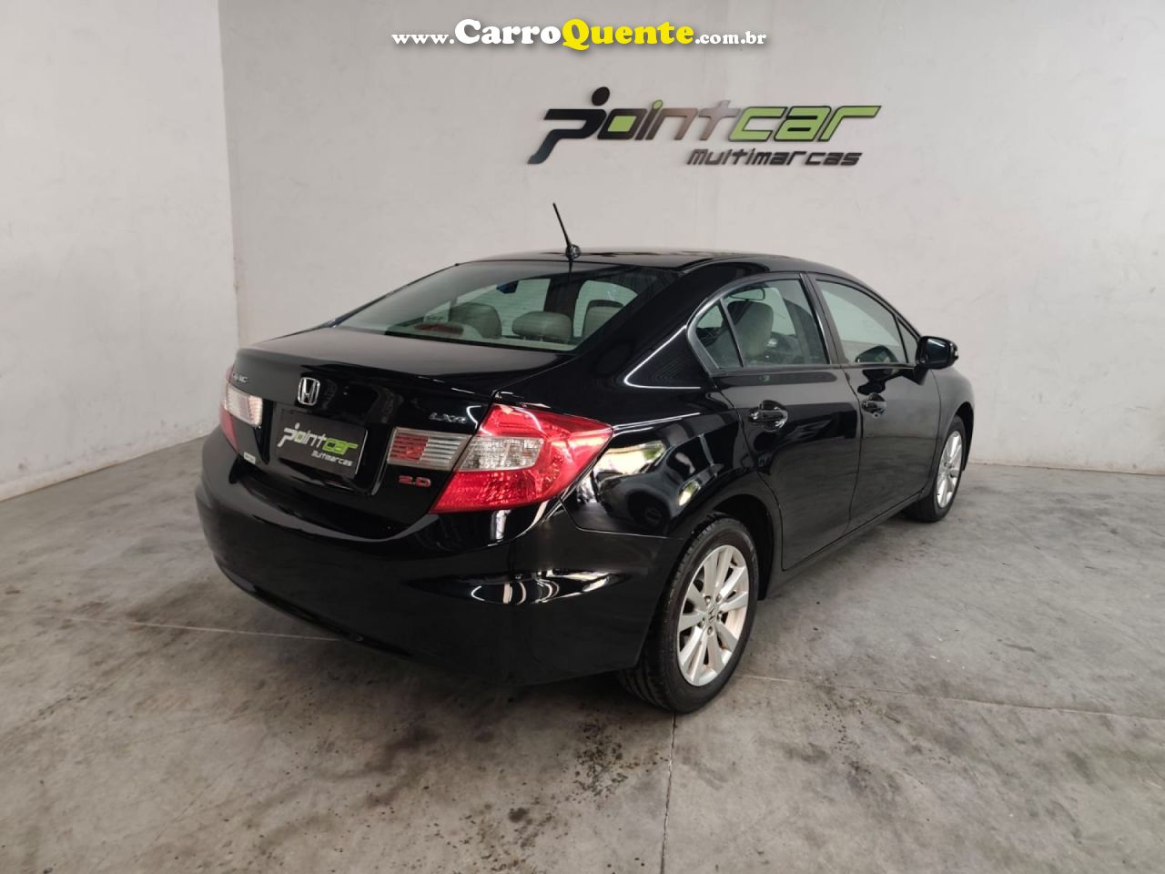HONDA   CIVIC SEDAN LXR 2.0 FLEXONE 16V AUT. 4P   PRETO 2014 2.0 FLEX - Loja