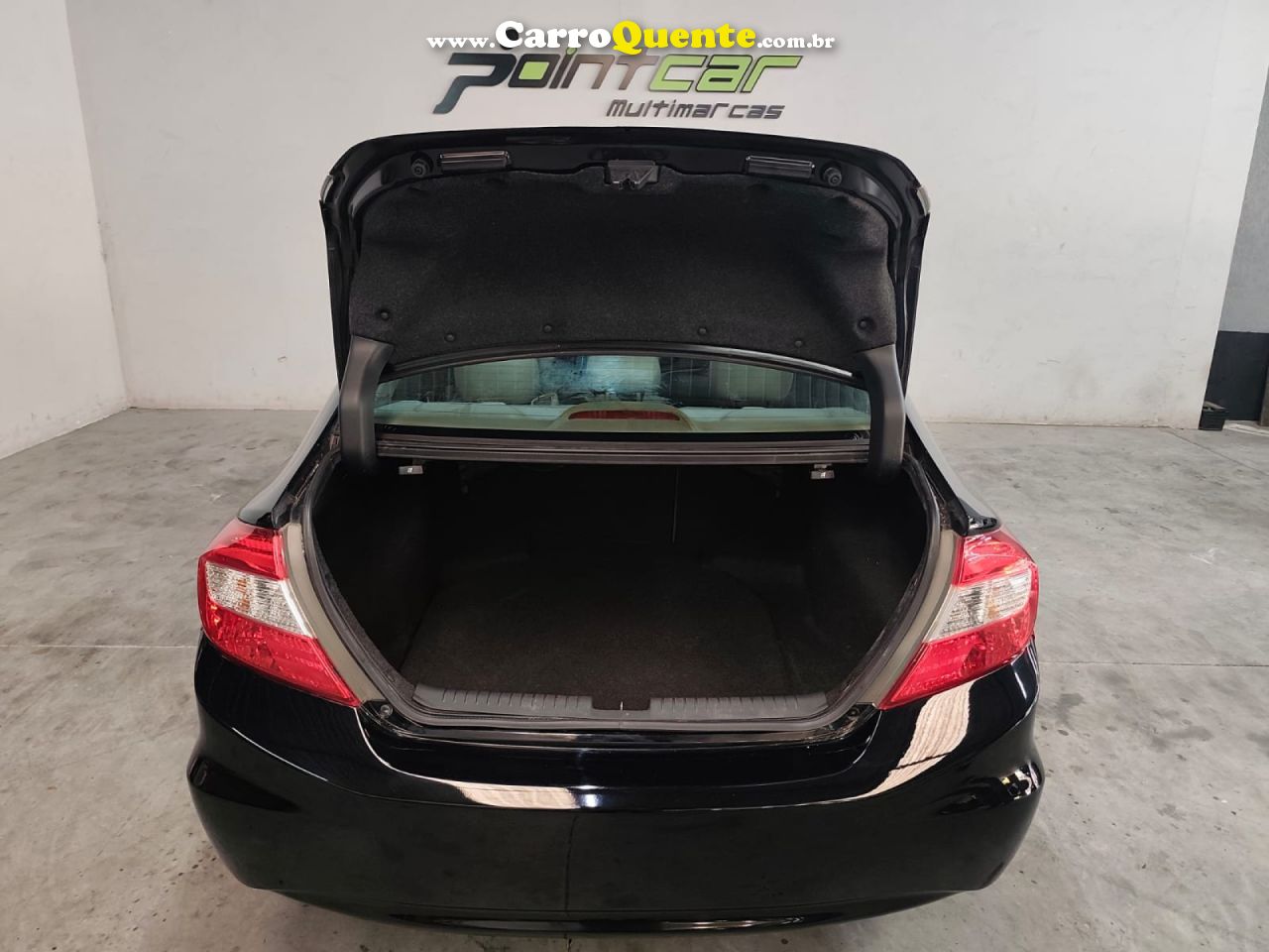 HONDA   CIVIC SEDAN LXR 2.0 FLEXONE 16V AUT. 4P   PRETO 2014 2.0 FLEX - Loja