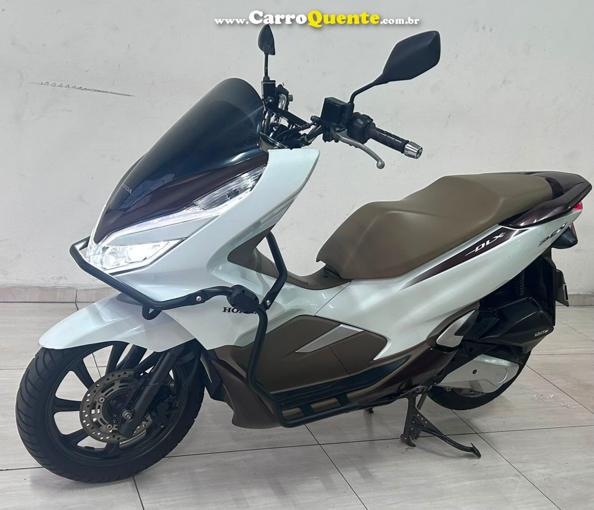 HONDA   PCX 150DLX   BRANCO 2021 150CC GASOLINA - Loja