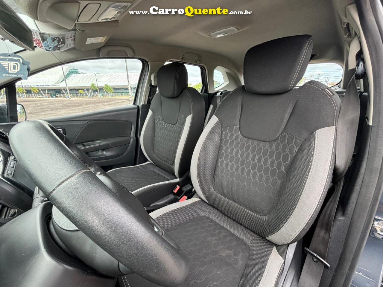 RENAULT   CAPTUR ZEN 1.6 16V FLEX 5P MEC.   CINZA 2018 1.6 FLEX - Loja