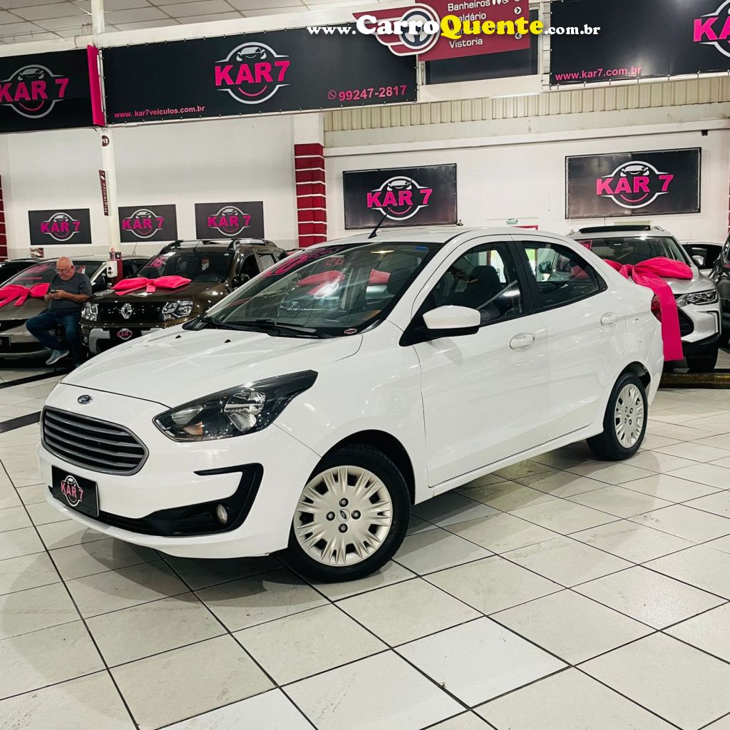 FORD   KA 1.5 SEDAN SE 12V FLEX 4P MEC.   BRANCO 2020 1.5 FLEX - Loja