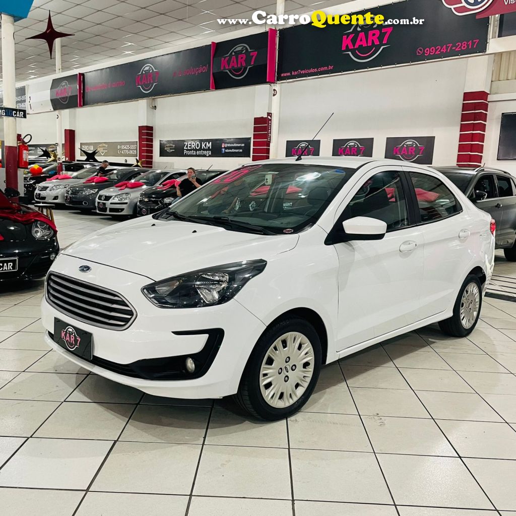 FORD   KA 1.5 SEDAN SE 12V FLEX 4P MEC.   BRANCO 2020 1.5 FLEX - Loja