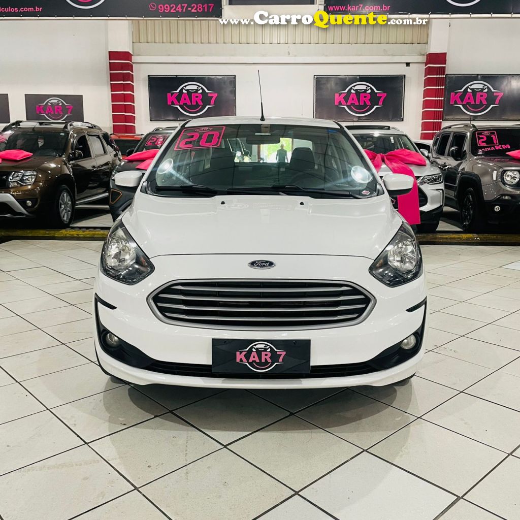 FORD   KA 1.5 SEDAN SE 12V FLEX 4P MEC.   BRANCO 2020 1.5 FLEX - Loja