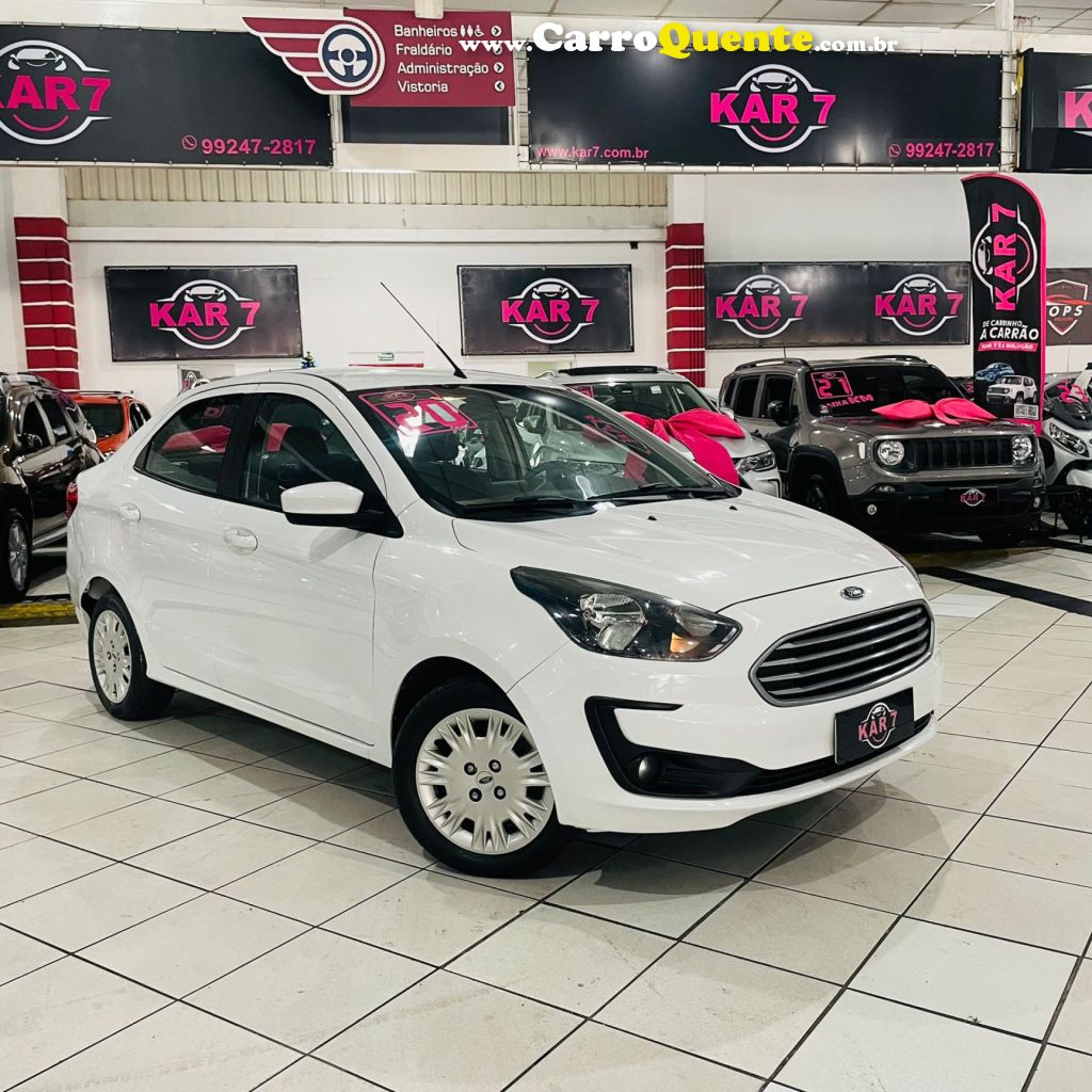 FORD   KA 1.5 SEDAN SE 12V FLEX 4P MEC.   BRANCO 2020 1.5 FLEX - Loja