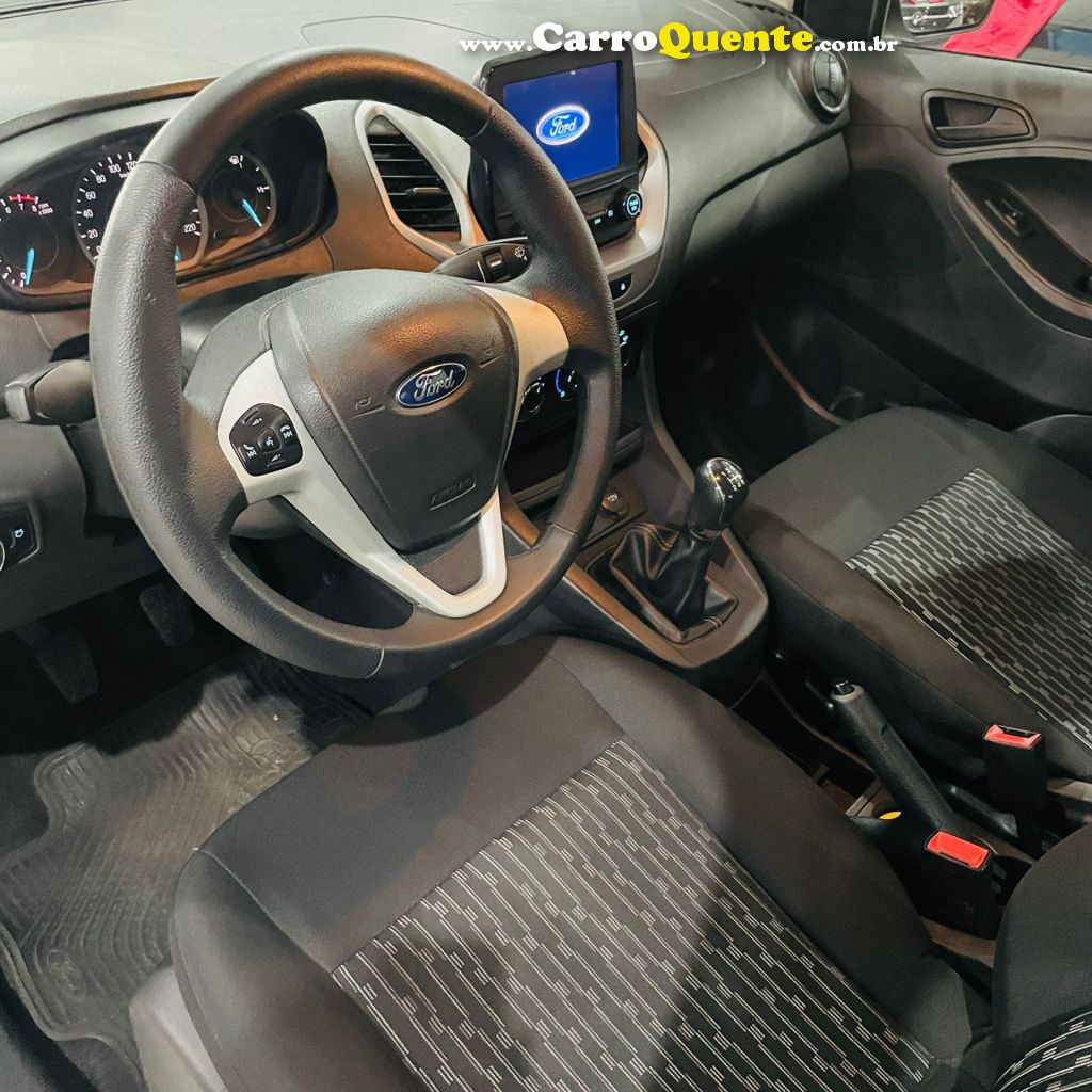 FORD   KA 1.5 SEDAN SE 12V FLEX 4P MEC.   BRANCO 2020 1.5 FLEX - Loja