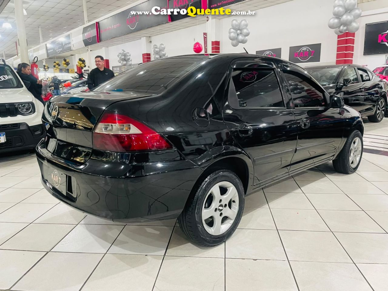 CHEVROLET   PRISMA SED. JOY 1.4 8V ECONOFLEX 4P   PRETO 2008 1.4 GASOLINA - Loja