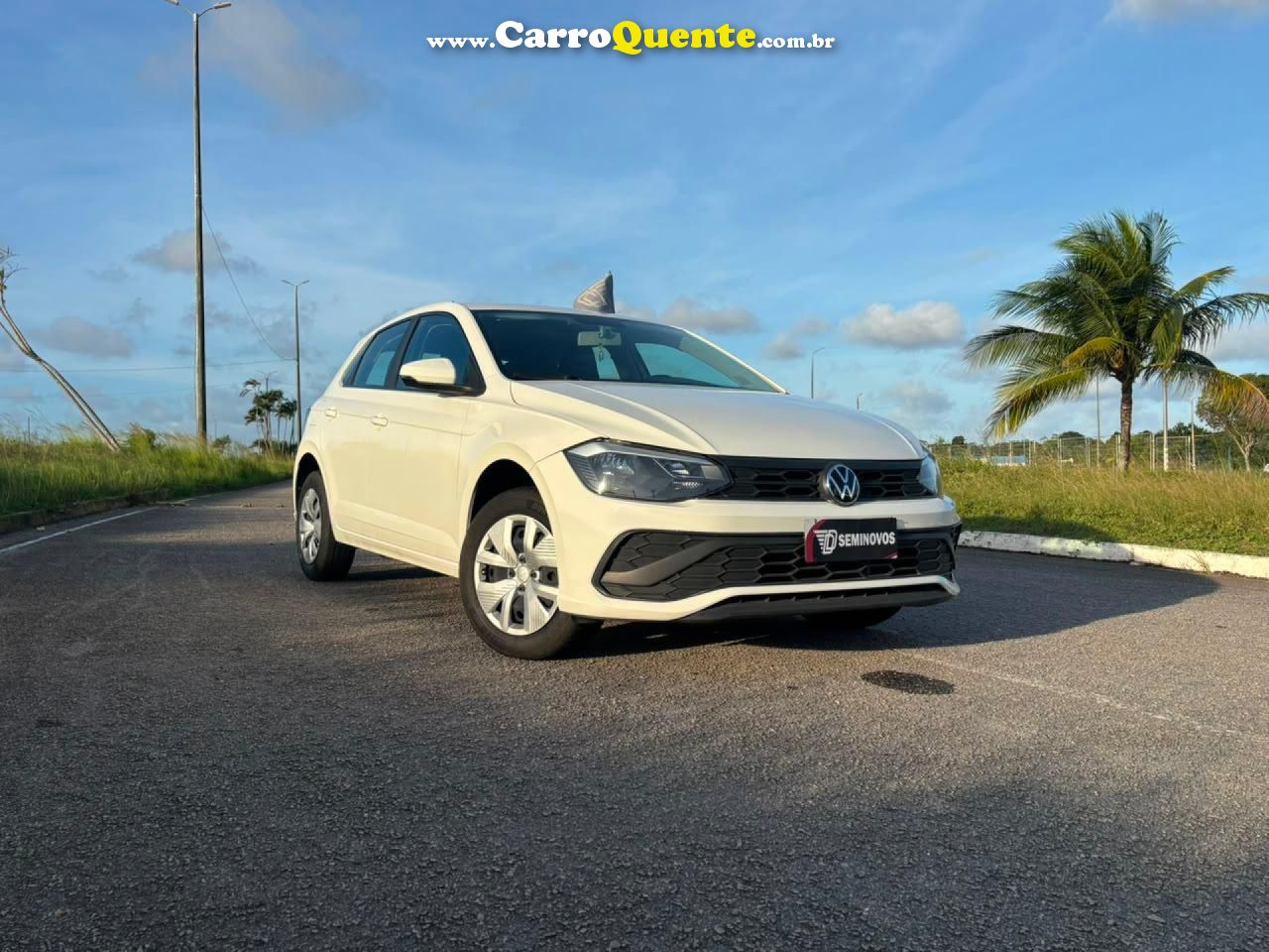 VOLKSWAGEN   POLO TRACK 1.0 FLEX 12V 5P   BRANCO 2025 1.0 FLEX - Loja