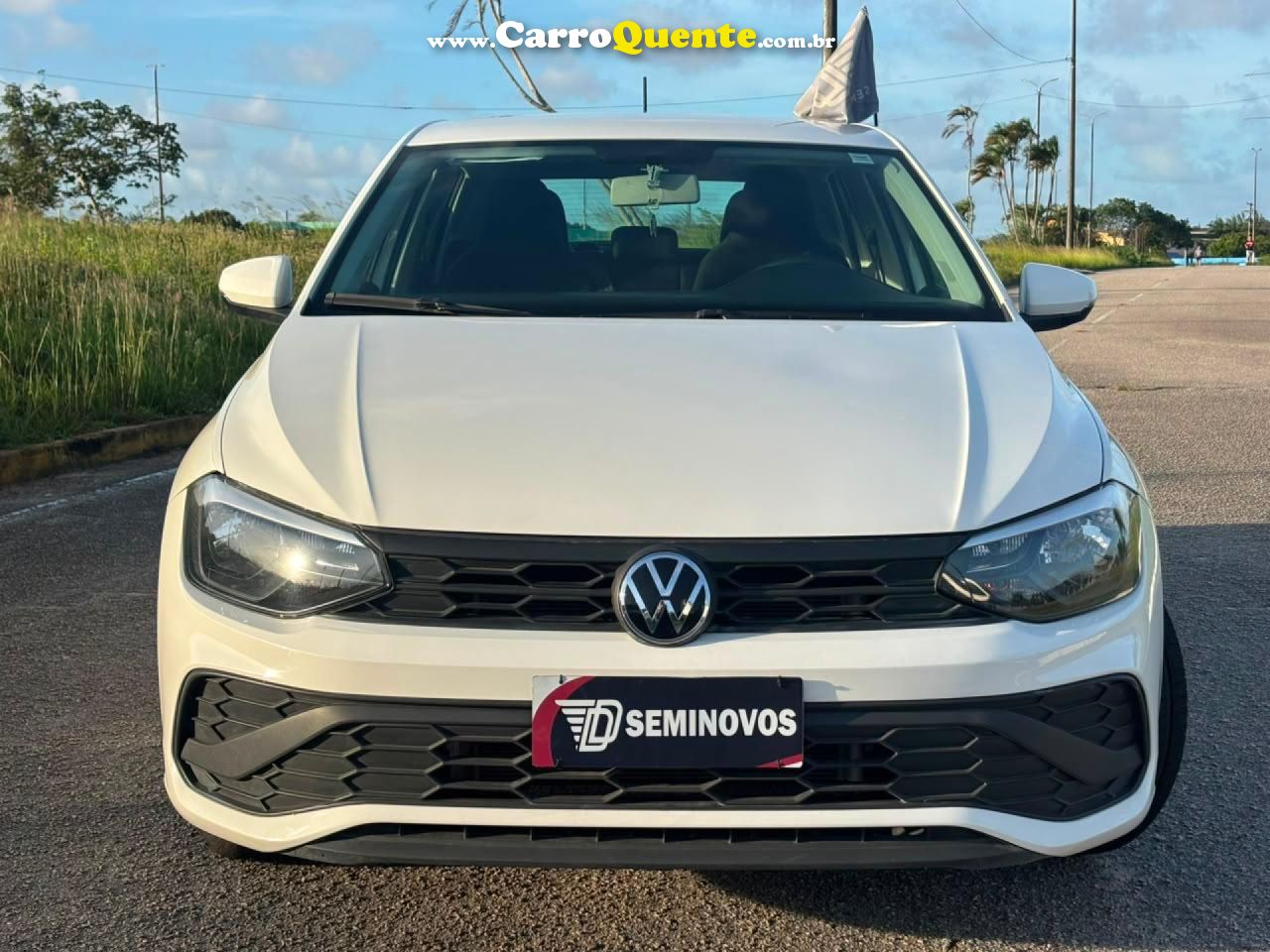 VOLKSWAGEN   POLO TRACK 1.0 FLEX 12V 5P   BRANCO 2025 1.0 FLEX - Loja