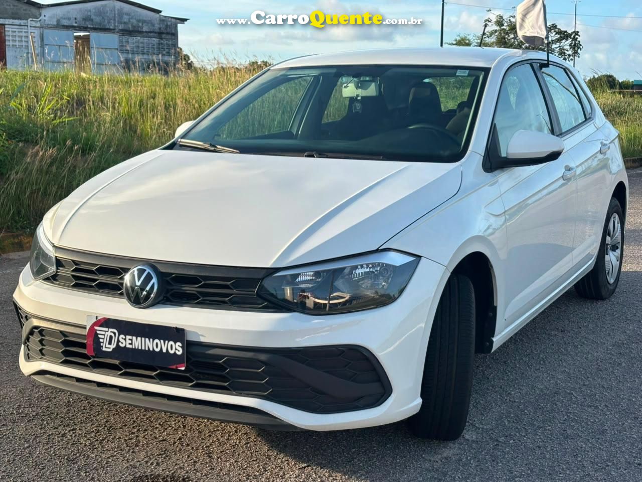 VOLKSWAGEN   POLO TRACK 1.0 FLEX 12V 5P   BRANCO 2025 1.0 FLEX - Loja