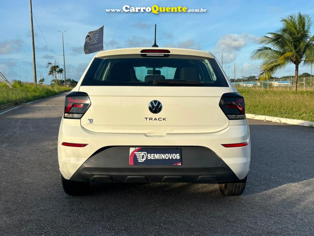 VOLKSWAGEN   POLO TRACK 1.0 FLEX 12V 5P   BRANCO 2025 1.0 FLEX - Loja
