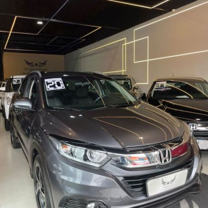 HONDA   HR-V EX 1.8 FLEXONE 16V 5P AUT.   CINZA 2020 1.8 GASOLINA