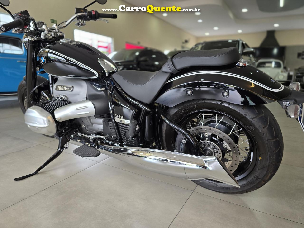 BMW   MOTO BMW R 18 PURE   PRETO 2023 1800 cc GASOLINA - Loja