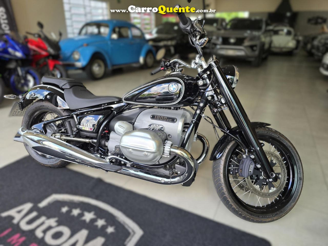 BMW   MOTO BMW R 18 PURE   PRETO 2023 1800 cc GASOLINA - Loja