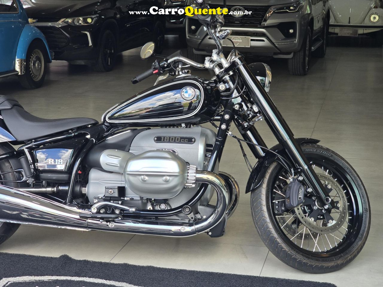BMW   MOTO BMW R 18 PURE   PRETO 2023 1800 cc GASOLINA - Loja