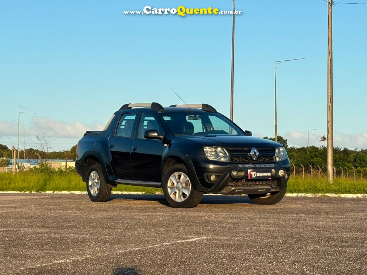 RENAULT   DUSTER OROCH DYNA. 2.0 FLEX 16V AUT.   PRETO 2020 2.0 FLEX - Loja