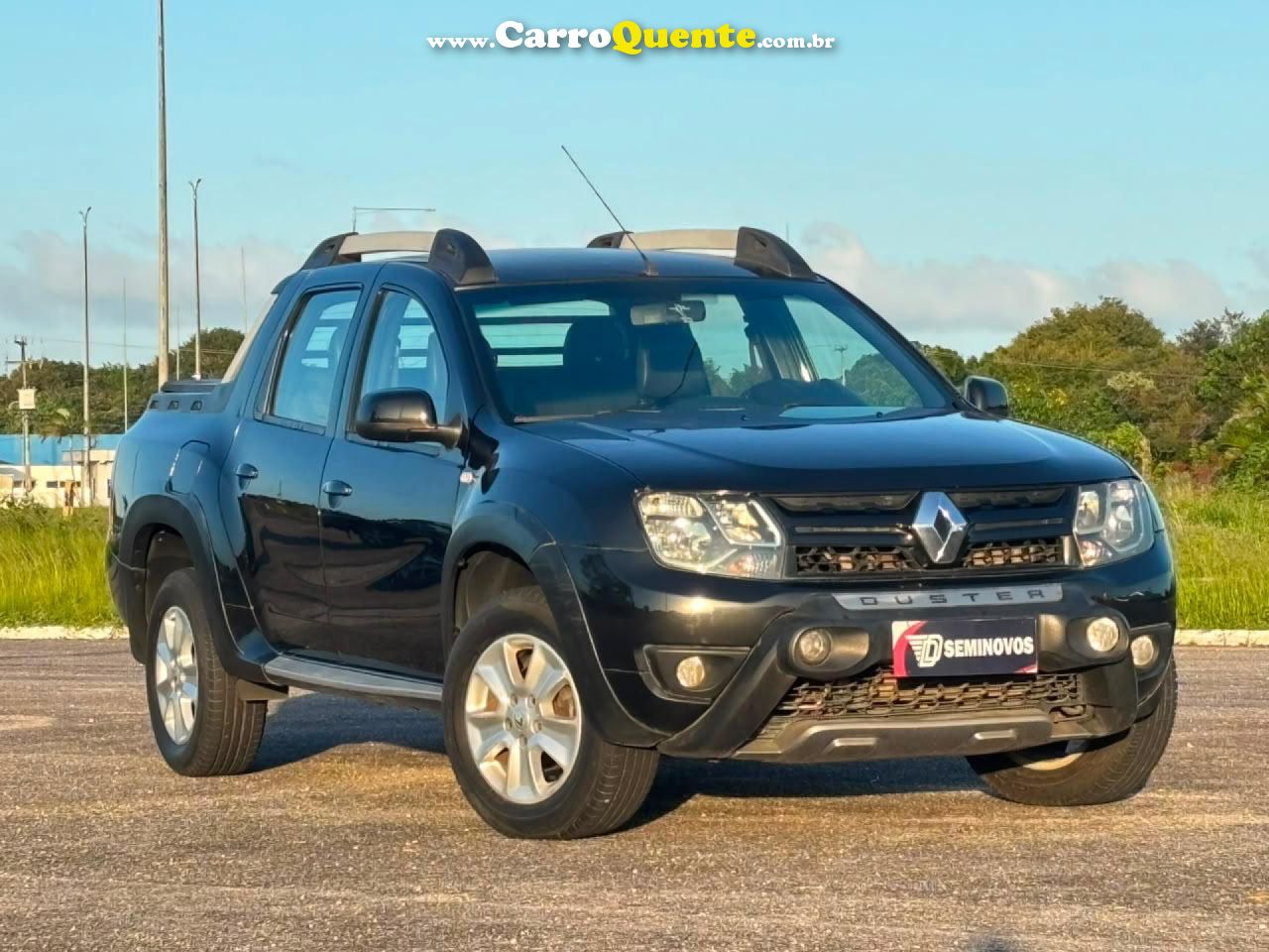 RENAULT   DUSTER OROCH DYNA. 2.0 FLEX 16V AUT.   PRETO 2020 2.0 FLEX - Loja