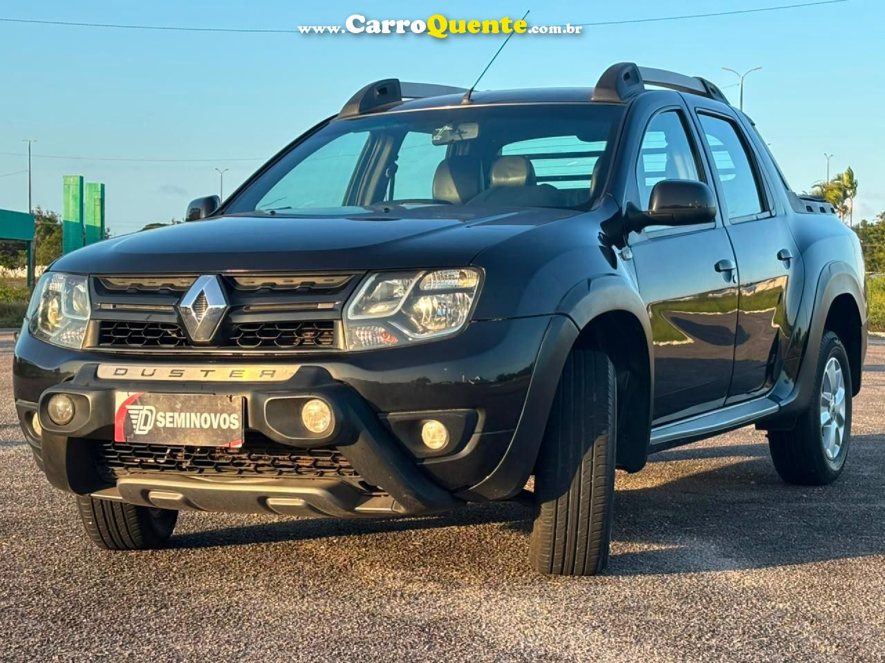 RENAULT   DUSTER OROCH DYNA. 2.0 FLEX 16V AUT.   PRETO 2020 2.0 FLEX - Loja