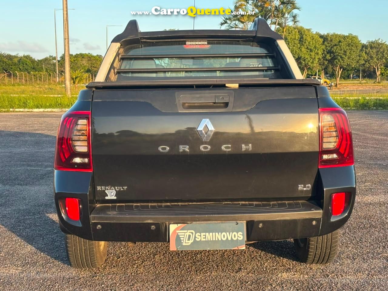 RENAULT   DUSTER OROCH DYNA. 2.0 FLEX 16V AUT.   PRETO 2020 2.0 FLEX - Loja