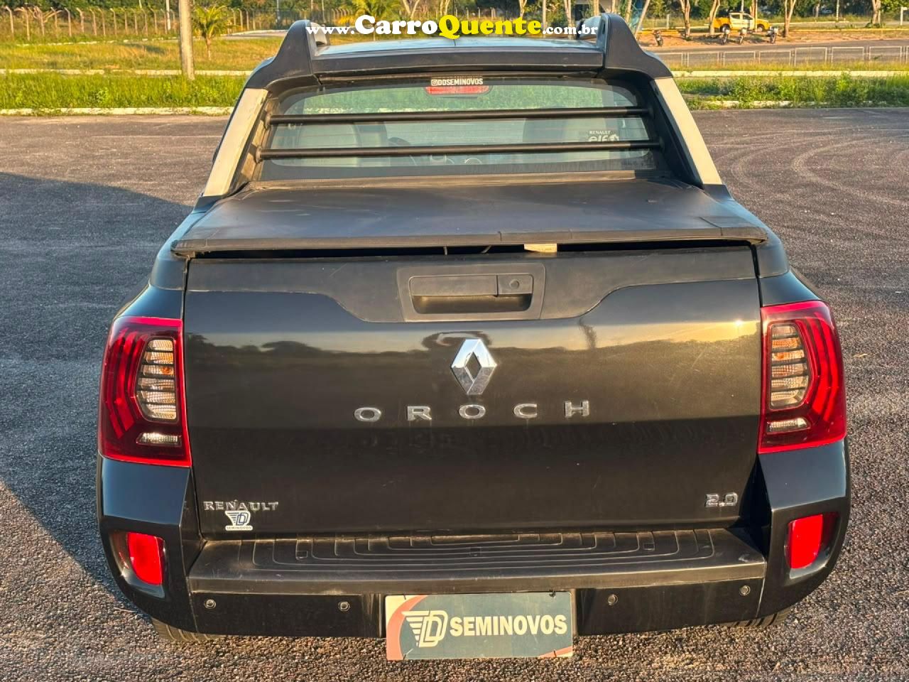 RENAULT   DUSTER OROCH DYNA. 2.0 FLEX 16V AUT.   PRETO 2020 2.0 FLEX - Loja