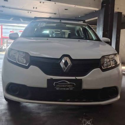 RENAULT   SANDERO AUTHENTIQUE FLEX 1.0 12V 5P   BRANCO 2019 1.0 FLEX