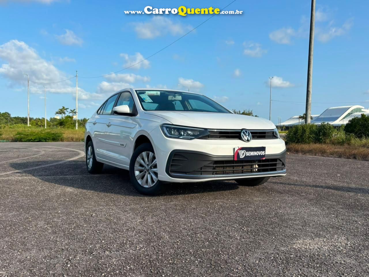 VOLKSWAGEN   VIRTUS TSI 1.0 FLEX 12V 4P MEC.   BRANCO 2024 1.0 FLEX - Loja