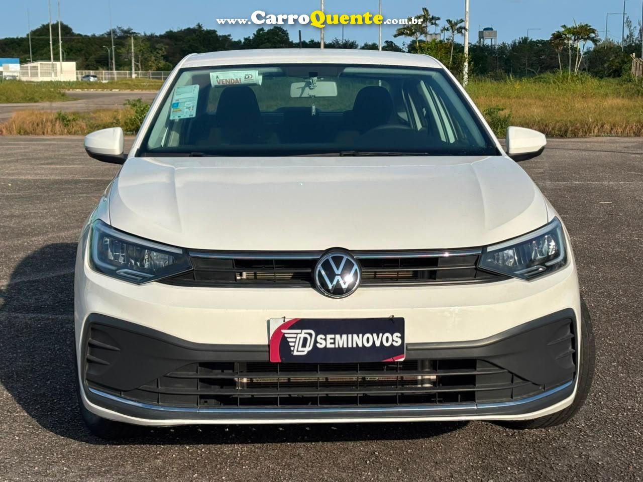 VOLKSWAGEN   VIRTUS TSI 1.0 FLEX 12V 4P MEC.   BRANCO 2024 1.0 FLEX - Loja