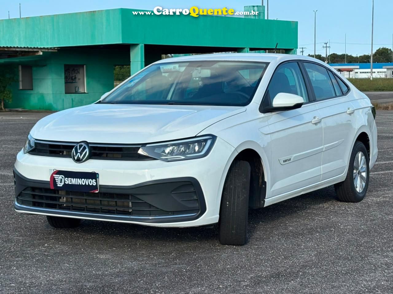VOLKSWAGEN   VIRTUS TSI 1.0 FLEX 12V 4P MEC.   BRANCO 2024 1.0 FLEX - Loja